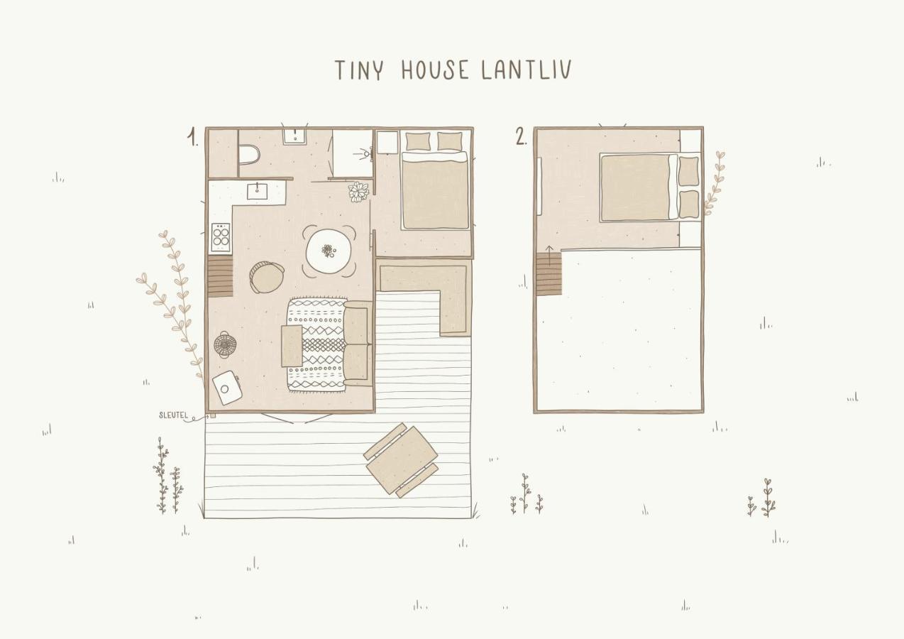Tiny House Lantliv Oostkapelle, Bij De Boer Villa Luaran gambar