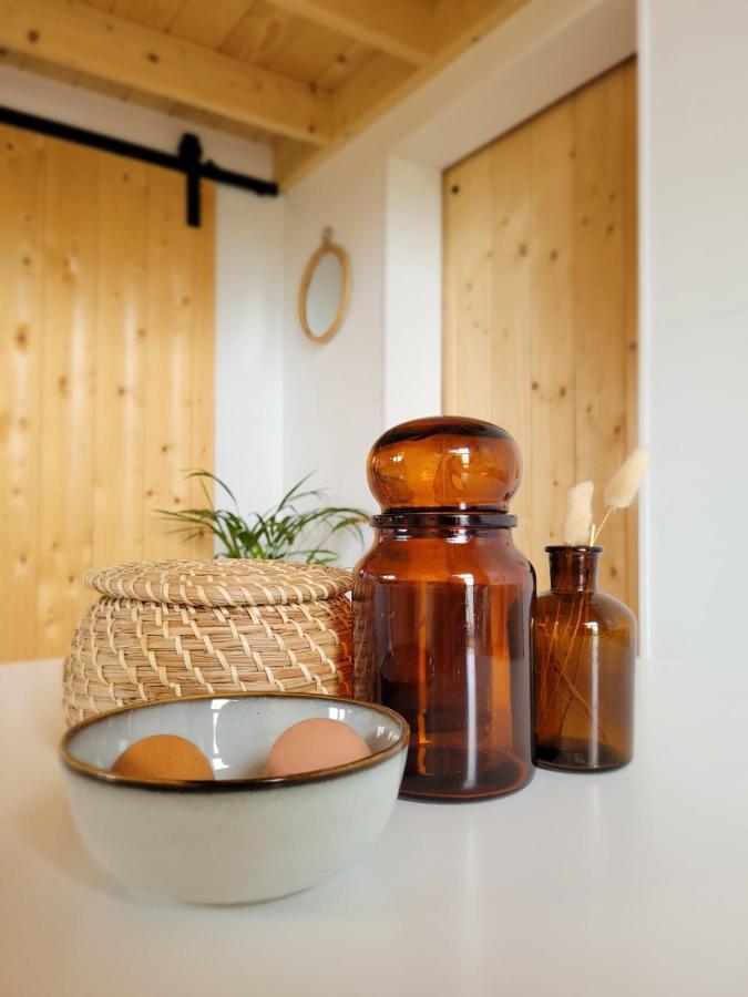 Tiny House Lantliv Oostkapelle, Bij De Boer Villa Luaran gambar