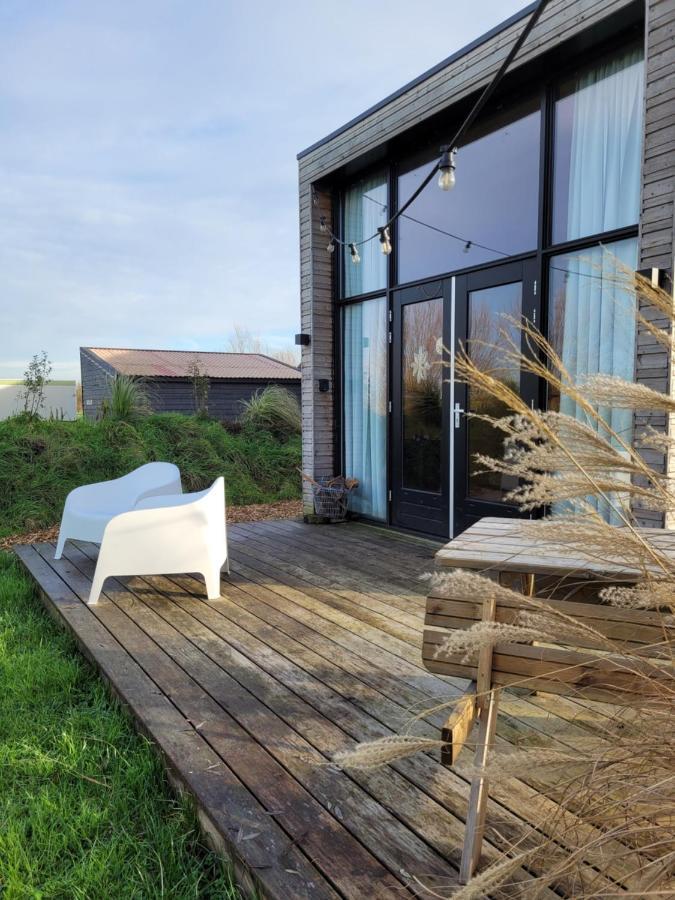 Tiny House Lantliv Oostkapelle, Bij De Boer Villa Luaran gambar